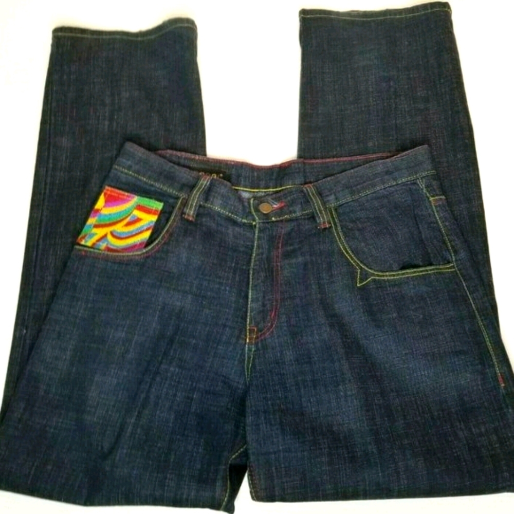 COOGI Jeans Mens Embroidered Guitar Crowd …